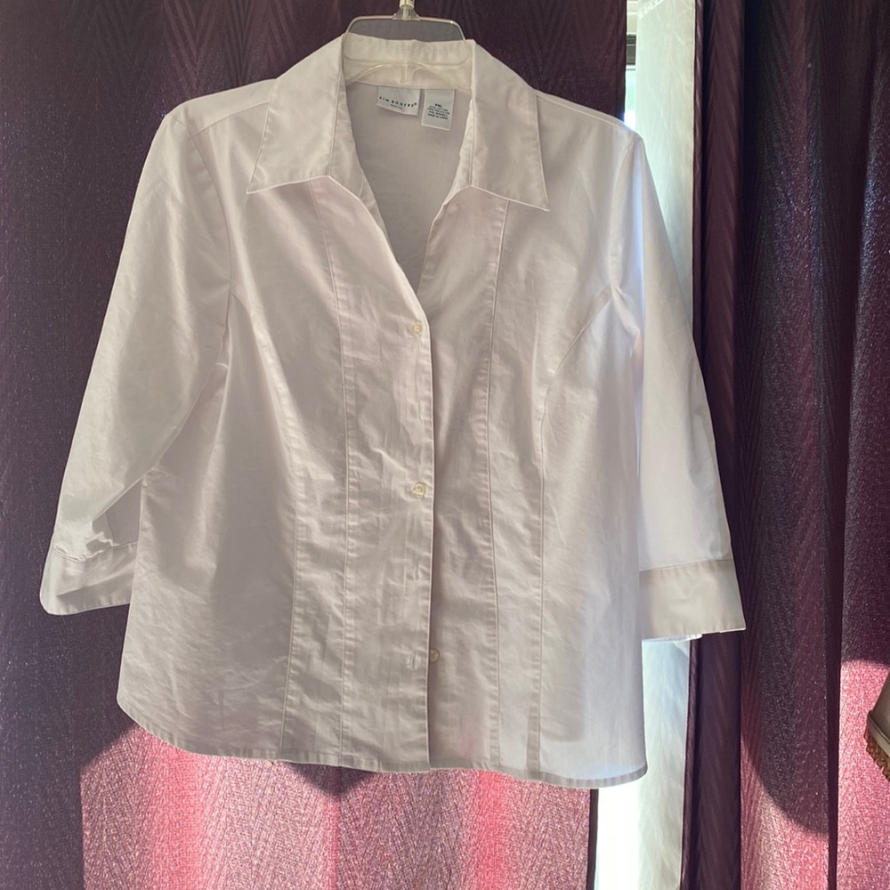 White button down shirt